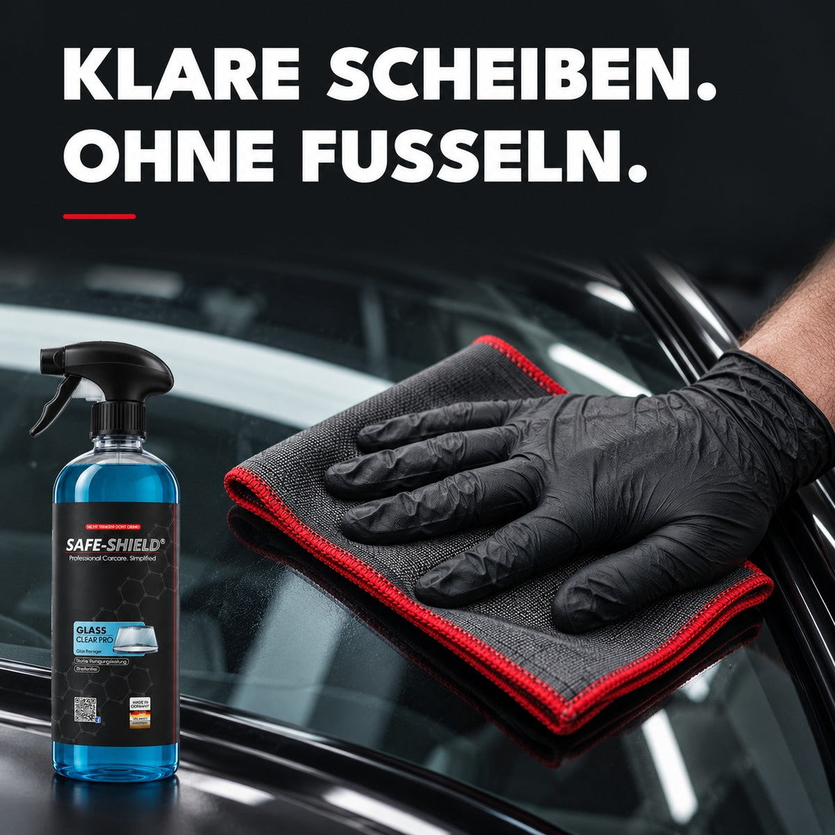 Kit profesional de limpieza de cristales