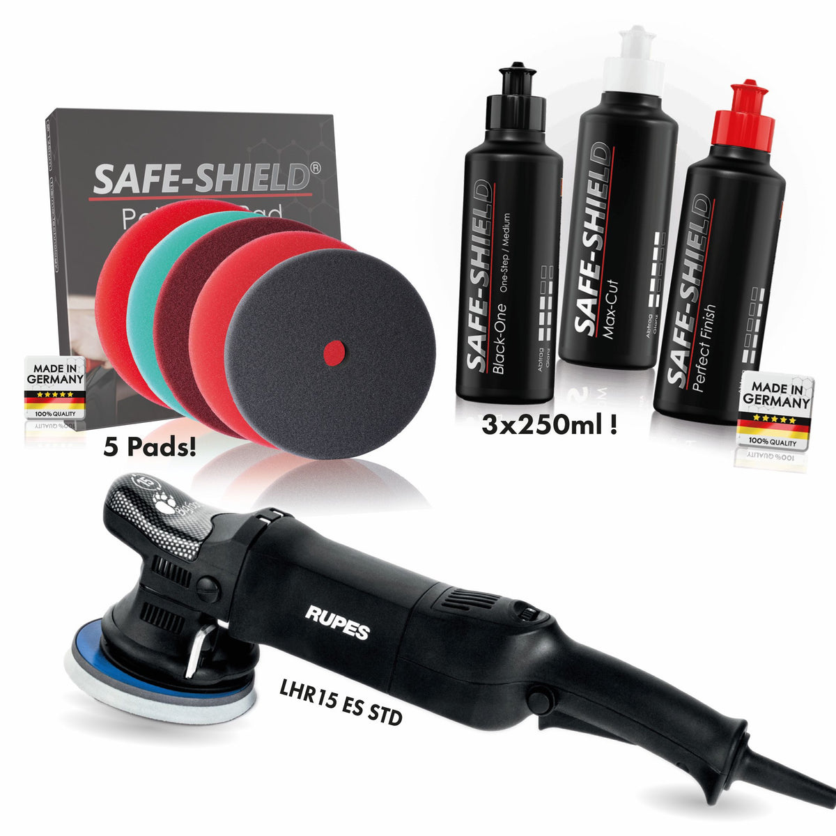 Kit profesional - RUPES LHR15 ES