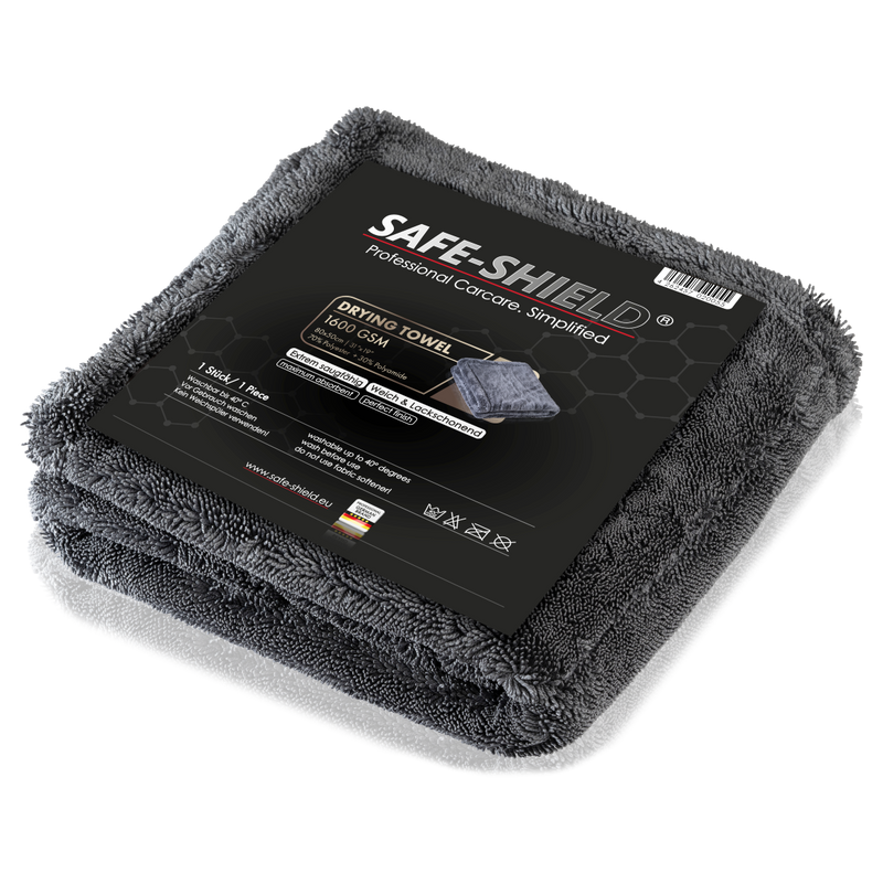 Toalla de secado para coche Safe-Shield de 1600 GSM