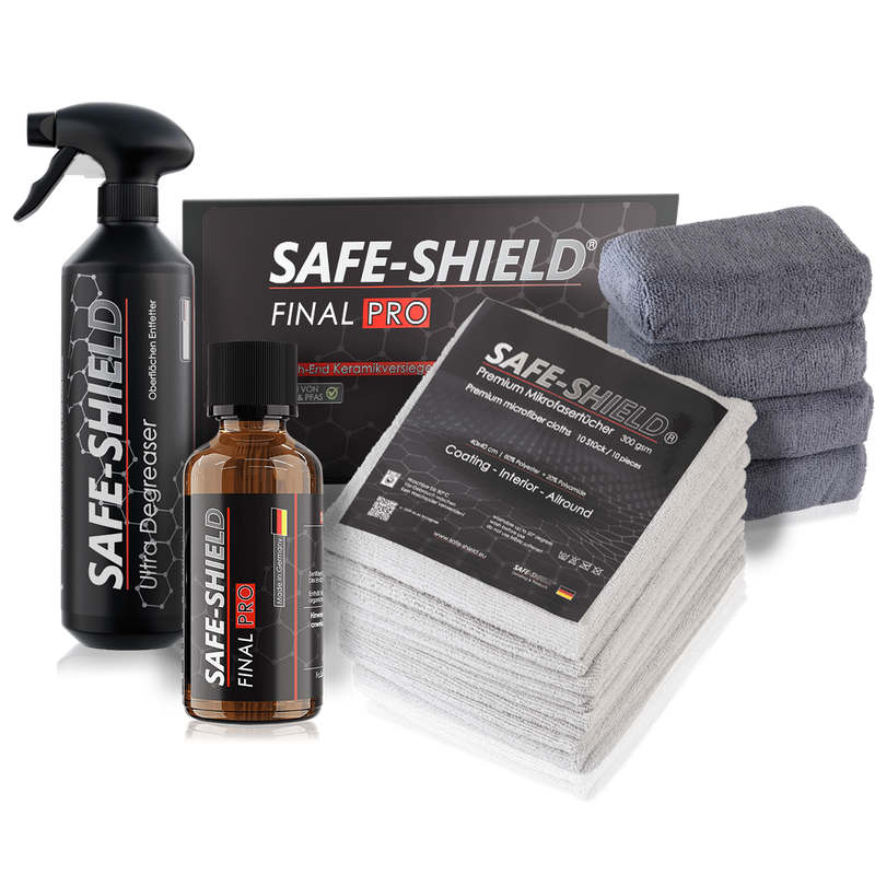 Set de recubrimiento cerámico Safe-Shield Final PRO con accesorios